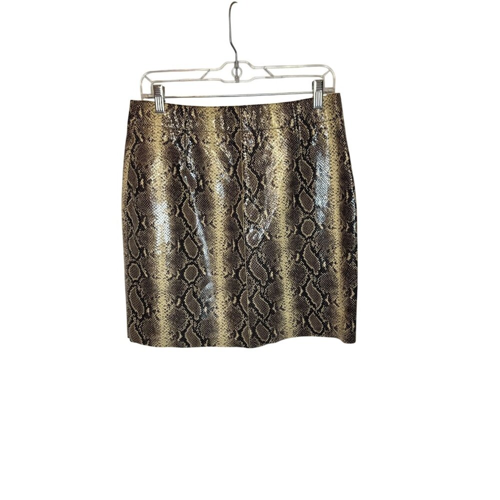 Sandro Paris Kimberlay python effect leather mini… - image 3